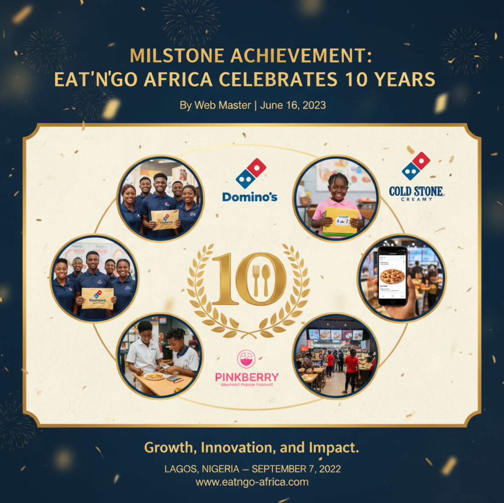Milestone Achievement: Eat’NGo Africa Celebrates 10th Years of Growth, Innovation, and Impact